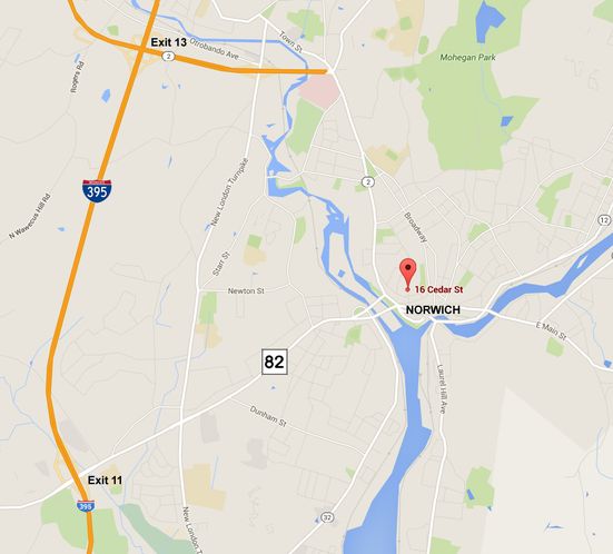 Norwich CT - Multi-Family Land: 16 Cedar St, Norwich, CT 06360